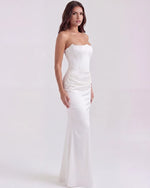 Loredana Strapless Corset Maxi Dress