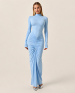 Maëlys Sky High-Neck Gown