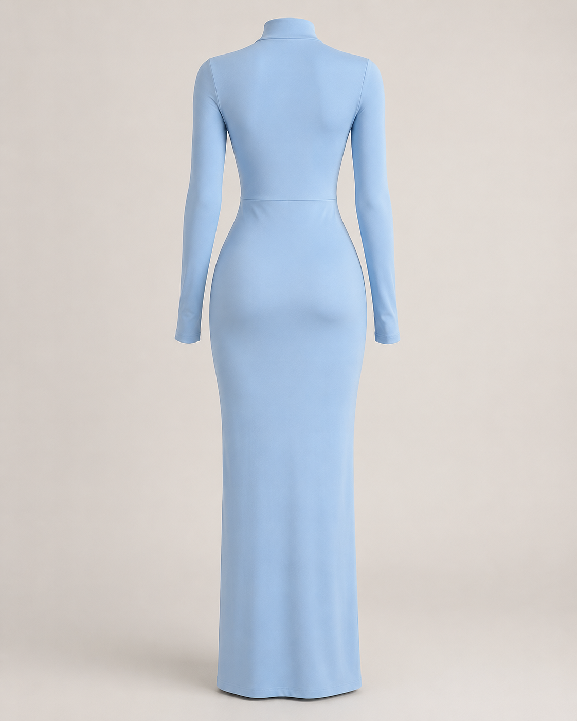 Maëlys Sky High-Neck Gown