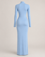 Maëlys Sky High-Neck Gown