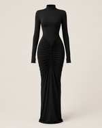 Maëlys Sky High-Neck Gown