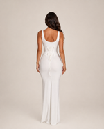 Margaux Ivory Column Dress