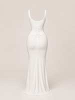 Margaux Ivory Column Dress