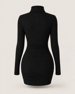 Mirabelle Oatmeal Long-Sleeve Mini