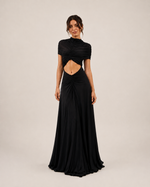 Noëlle Cocoa Two-Piece Dress