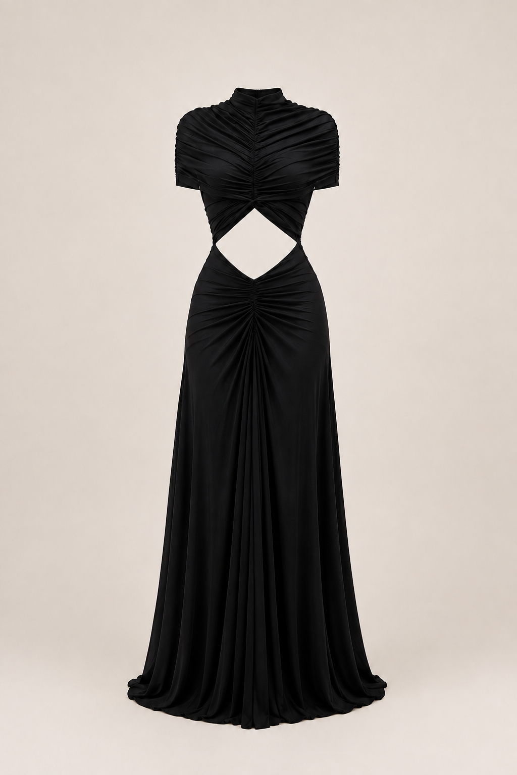 Noëlle Cocoa Two-Piece Dress