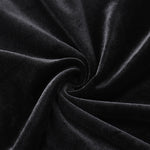 Alisa Noir Velvet Lace Gown