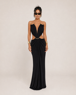 Paloma Draped Maxi Dress