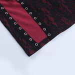 Drusilla Bordeaux Gothic Column Dress