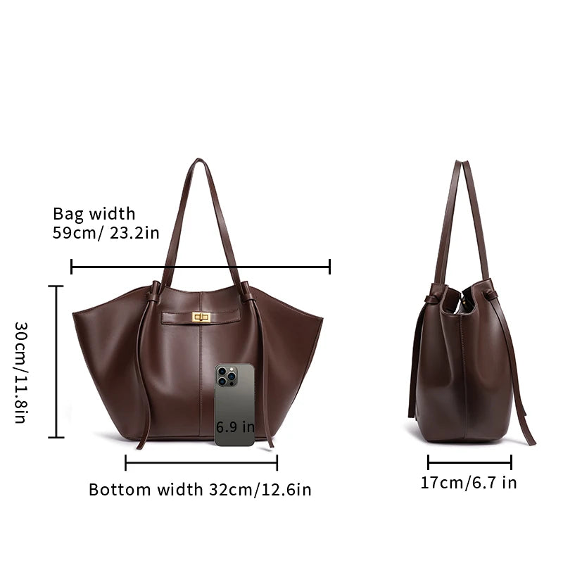 Winged Knot-Strap Tote