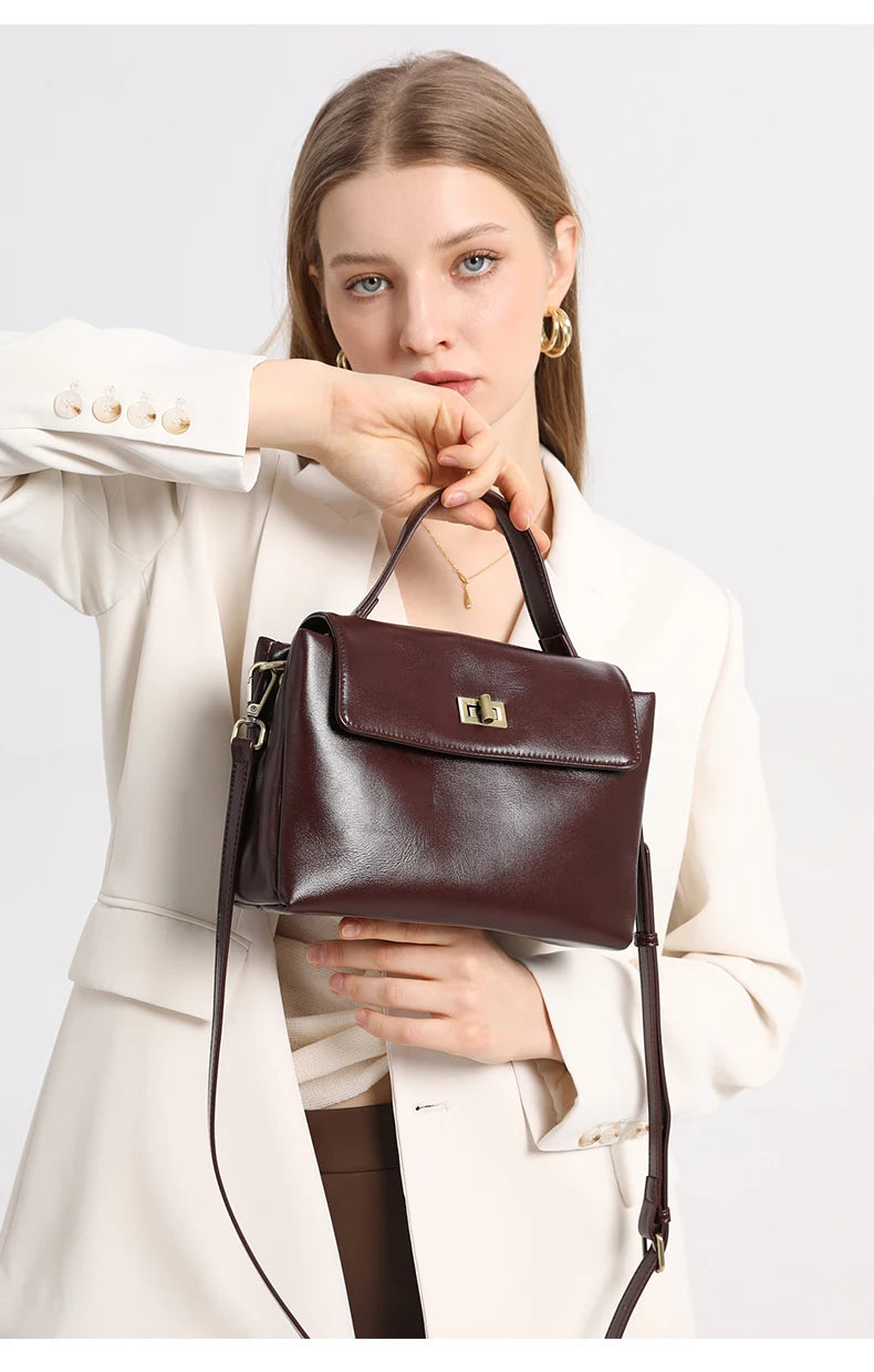 Calanthe Gold-Lock Bag