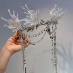 Crystal Butterfly Hair Crown