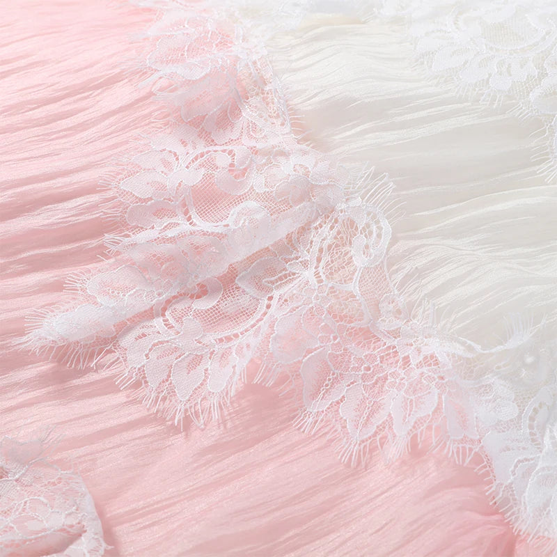 Serena Rosewater Flowing Gown