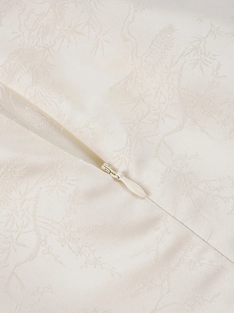Lucienne Ivory Draped Mini
