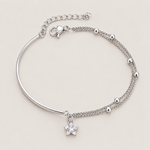 Star Charm Half-Bangle Bracelet