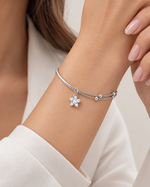 Star Charm Half-Bangle Bracelet
