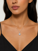 Sterling Silver Snowflake Pendant