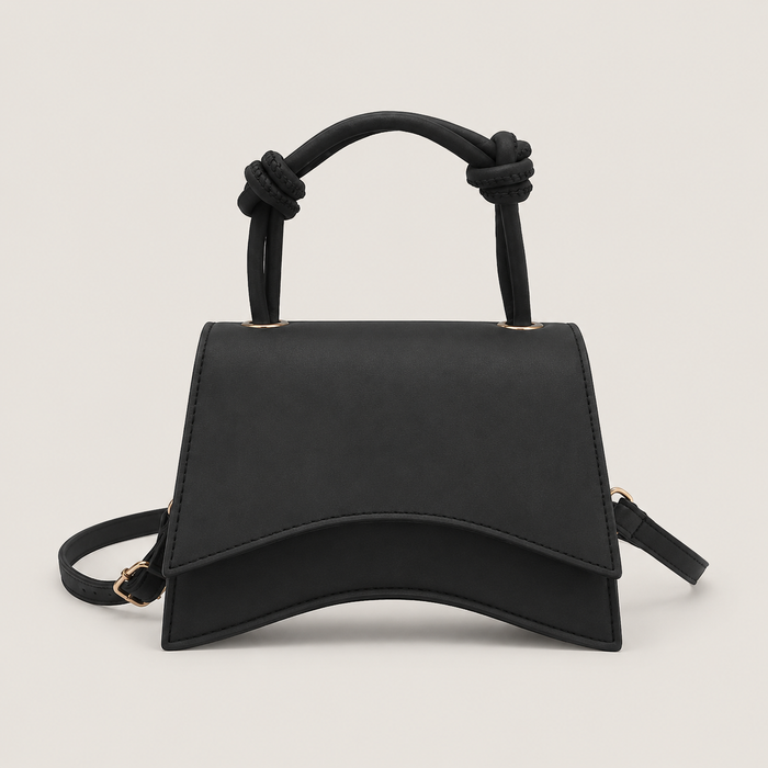 Structured Top-Handle Bag