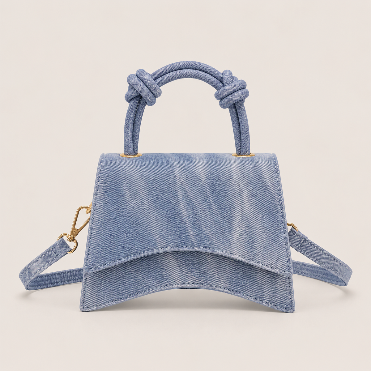Structured Top-Handle Bag