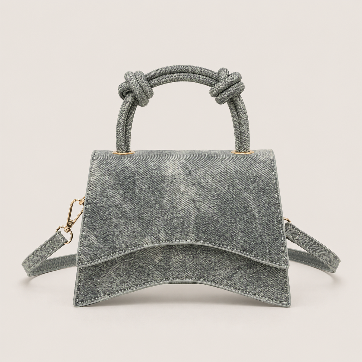 Structured Top-Handle Bag