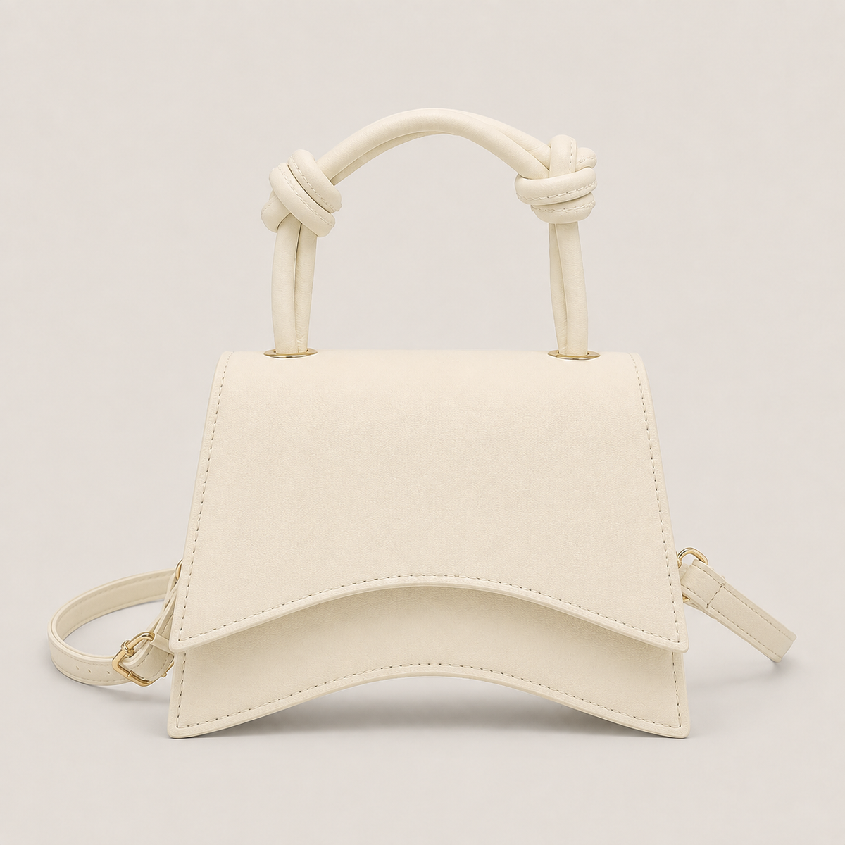 Structured Top-Handle Bag