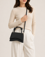 Structured Top-Handle Bag