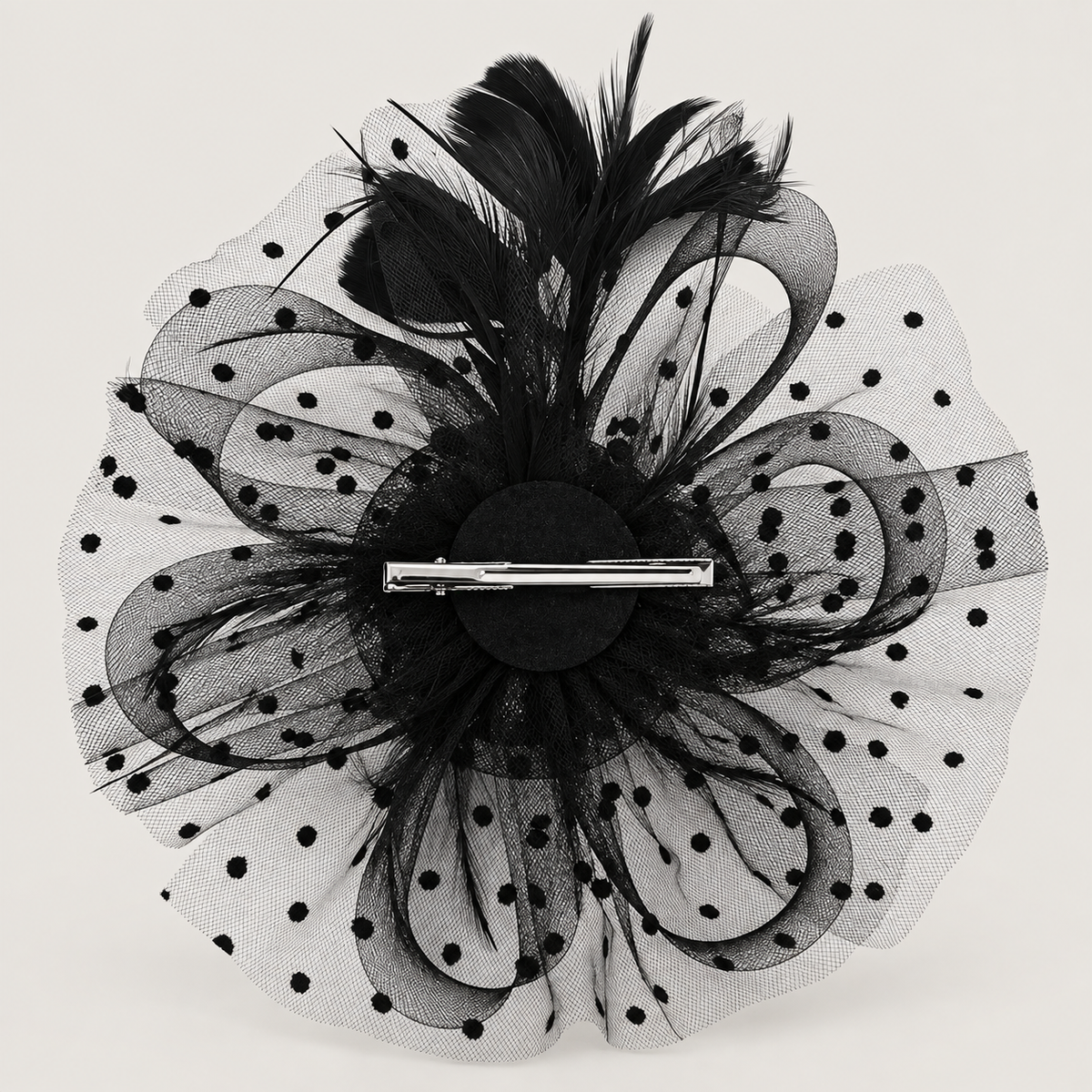 Tulle Flower Fascinator