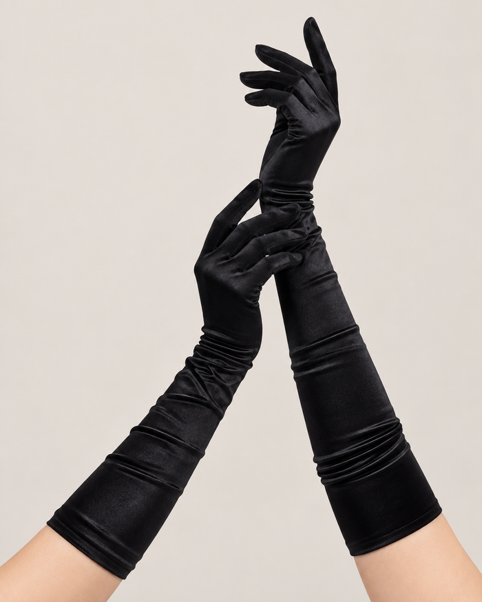 Velvet Opera Gloves