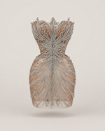 Victoire Crystal Mini Dress