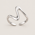 Wave Open Ring
