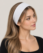Wide Ribbed Knit Headband