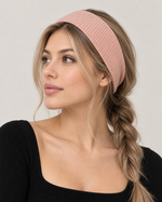 Wide Ribbed Knit Headband