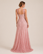 Ysée Blush Crystal Ball Gown