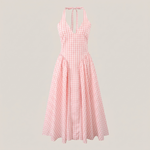 Mathilde Blush A-Line Dress - front product detail
