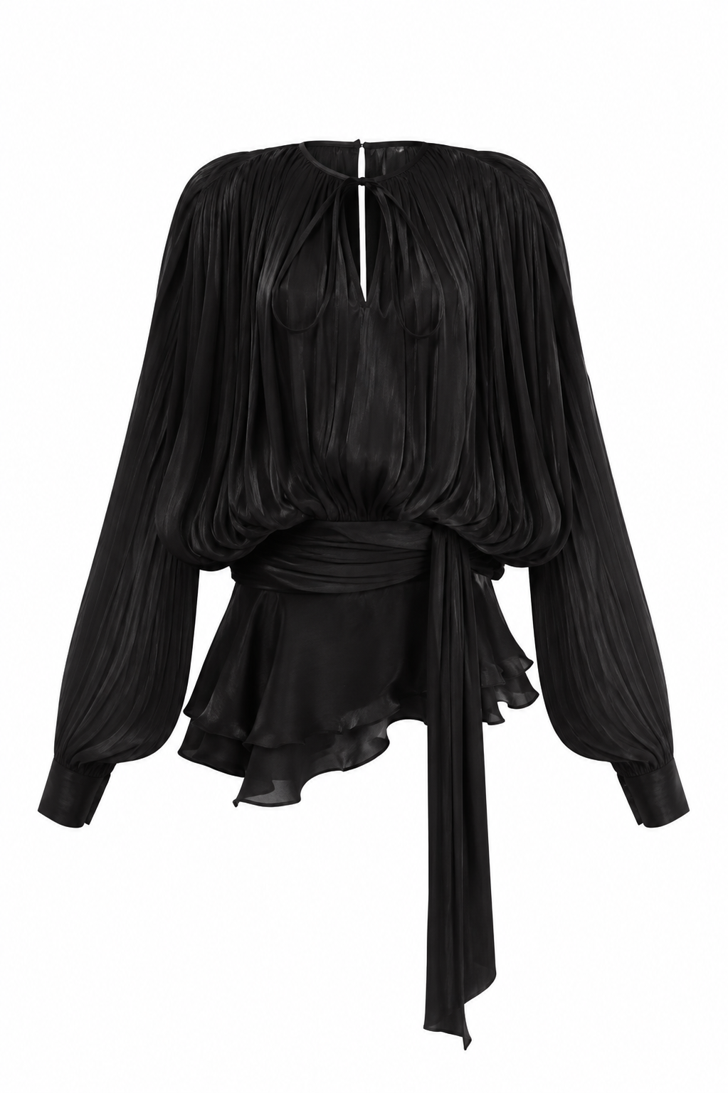Anaëlle Pearl Ruffled Mini