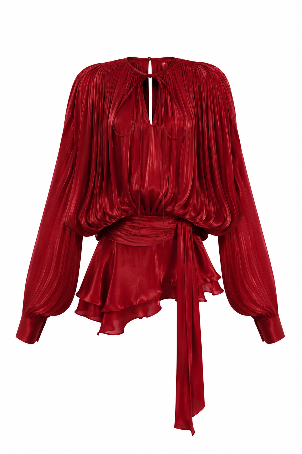Anaëlle Pearl Ruffled Mini