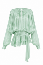 Anaëlle Pearl Ruffled Mini