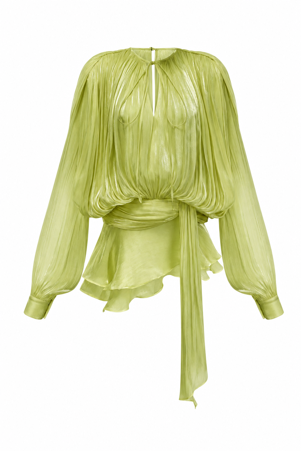 Anaëlle Pearl Ruffled Mini