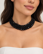 Woven Glass Bead Collar